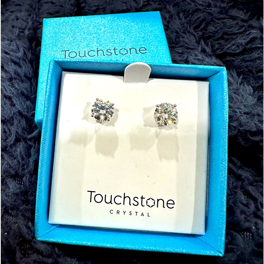 Touchstone Crystal by Swarovski Millionaire’s Club earrings